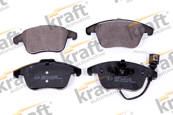 KRAFT AUTOMOTIVE Piduriklotside komplekt, ketaspidur 6000588