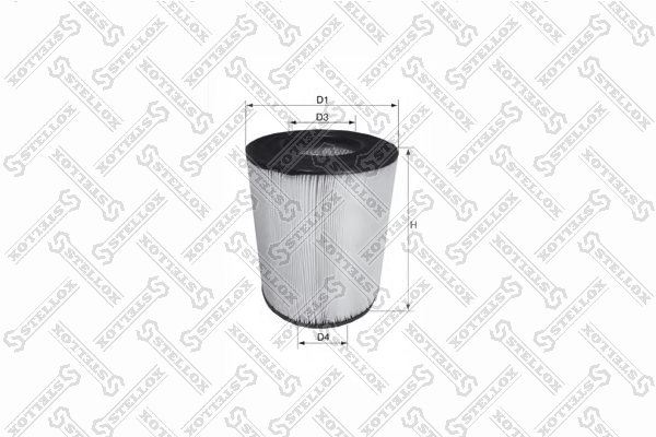 STELLOX Õhufilter 81-21031-SX
