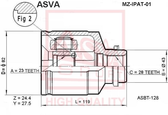 ASVA Nivelsarja, vetoakseli MZ-IPAT-01
