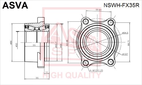 ASVA Rattarumm NSWH-FX35R