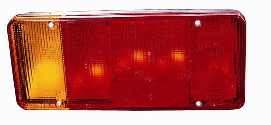 ABAKUS Szkło lampy, lampa tylna zespolona 00-552-1929LELD