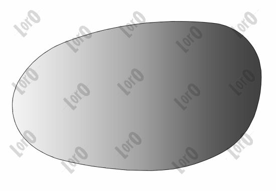 ABAKUS Szkło lusterka, lusterko zewnętrzne 3607G01