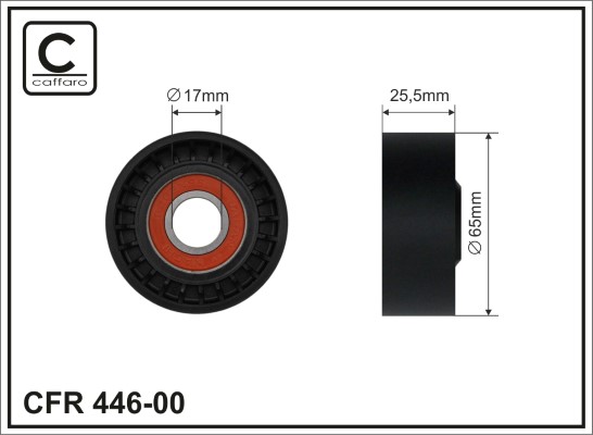 CAFFARO Pingutusrull,soonrihm 446-00