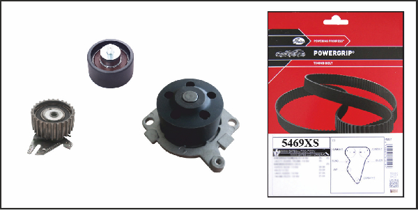 DEXWAL MOBIDEX Veepump + hammasrihmakomplekt 07-482WP