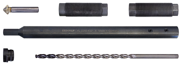 GEDORE Kpl. do rozbudowy, rozwiertak do śruby zacisk. wahacza KL-0250-434