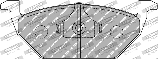 FERODO RACING stabdžių trinkelių rinkinys, diskinis stabdys FCP1094H