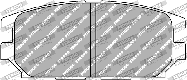 FERODO RACING Bromsbeläggssats, skivbroms FCP1280H