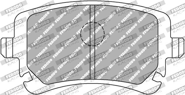 FERODO RACING Jarrupala, levyjarru FCP1655H
