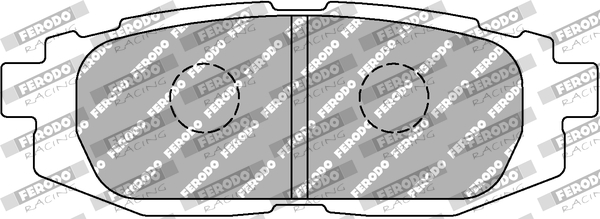 FERODO RACING Jarrupala, levyjarru FCP4187H