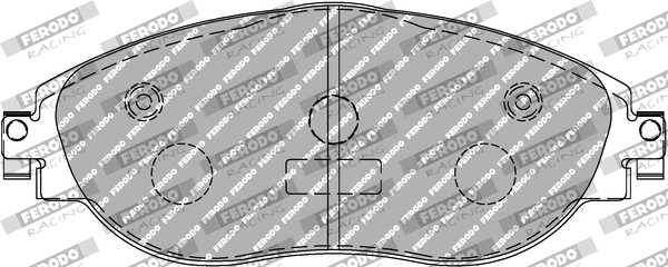 FERODO RACING stabdžių trinkelių rinkinys, diskinis stabdys FCP4425H