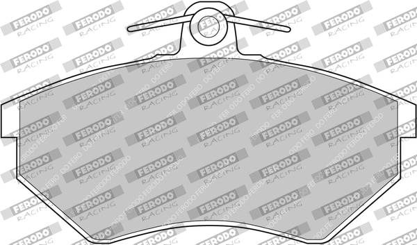 FERODO RACING stabdžių trinkelių rinkinys, diskinis stabdys FDS774