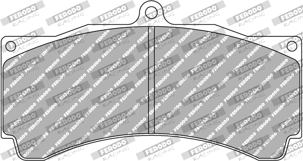 FERODO RACING Zestaw klocków hamulcowych, hamulce tarczowe FRP3077W