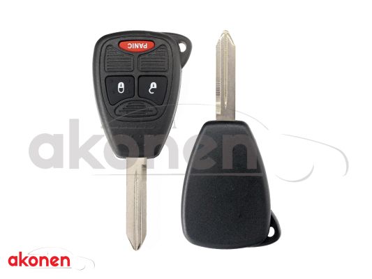 B CAR Korpus, kluczyk samochodowy 004CY004