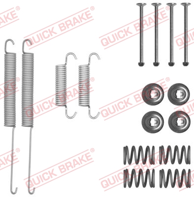 QUICK BRAKE Zestaw dodatków, szczęki hamulcowe 105-0026