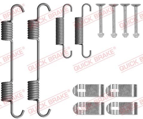 QUICK BRAKE Tillbehörssats, bromsbackar, parkeringsbroms 105-0078