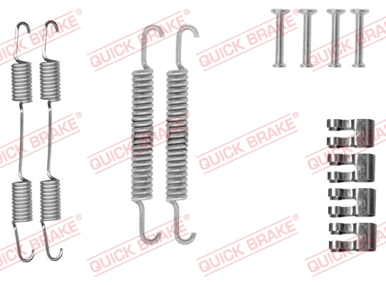 QUICK BRAKE Zestaw dodatków, szczęki hamulcowe 105-0666