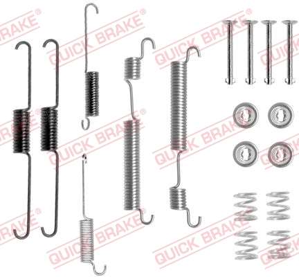 QUICK BRAKE Zestaw dodatków, szczęki hamulcowe 105-0824