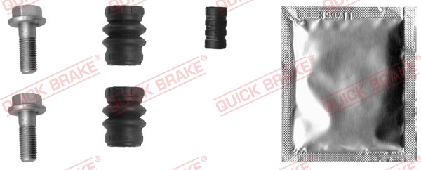QUICK BRAKE Lisatarvikute komplekt, pidurisadul 113-1317