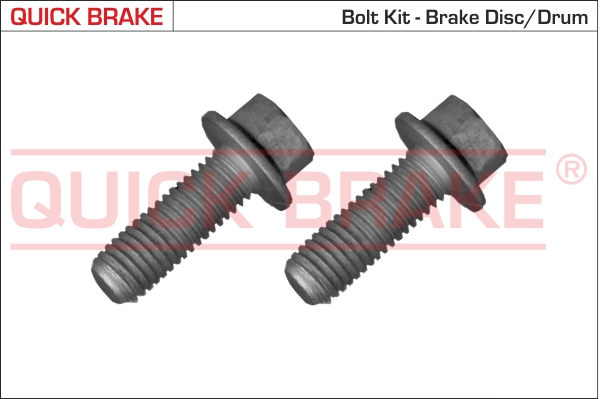 QUICK BRAKE Skruv, bromslamell 11558XK