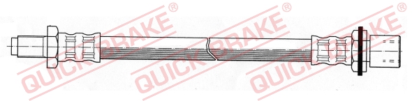 QUICK BRAKE Pidurivoolik 32.057