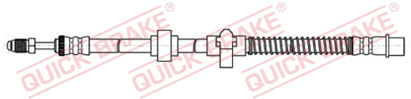 QUICK BRAKE Pidurivoolik 32.848