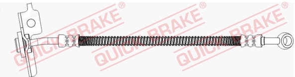 QUICK BRAKE Pidurivoolik 50.513