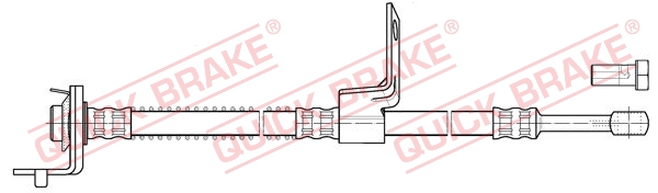 QUICK BRAKE Pidurivoolik 50.856X