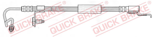 QUICK BRAKE Pidurivoolik 62.902