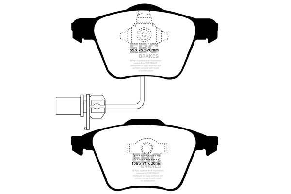 EBC Brakes Jarrupala, levyjarru DP1495