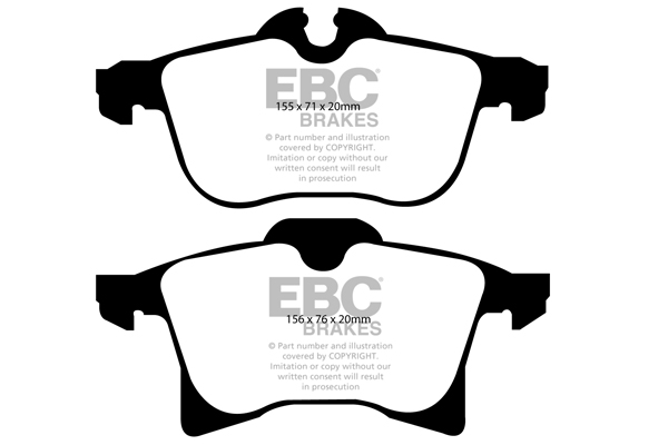 EBC Brakes Jarrupala, levyjarru DP21520