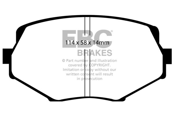 EBC Brakes Jarrupala, levyjarru DP41002R