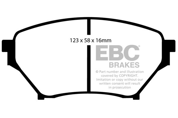 EBC Brakes Jarrupala, levyjarru DP41452R