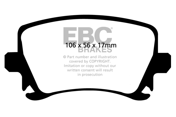 EBC Brakes Jarrupala, levyjarru DP41518R