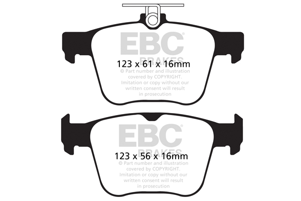EBC Brakes Jarrupala, levyjarru DP42173R