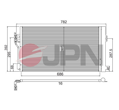 JPN Skraplacz, klimatyzacja 60C9104-JPN
