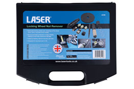 LASER TOOLS Zestaw narzędzi do wypinania, zabezpieczenia śrub kół 8109