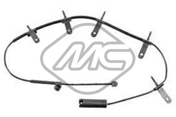 Metalcaucho Hoiatuskontakt, piduriklotsi kulumine 02092