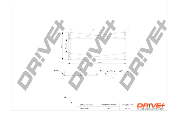 Dr!ve+ Filtr oleju DP1110.11.0188