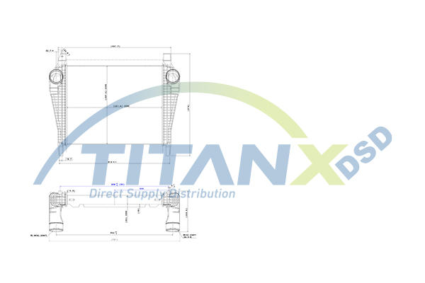 TitanX Laddluftkylare IX159005
