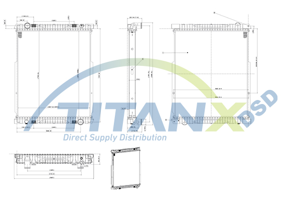 TitanX Kylare, motorkylning RX159021