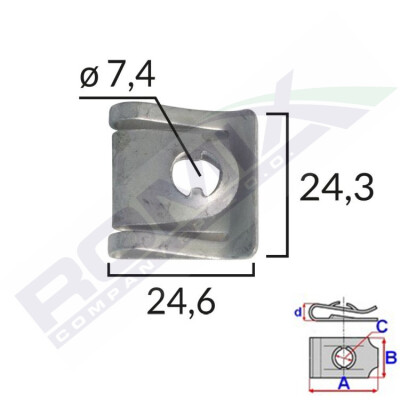 ROMIX Mutter C10133