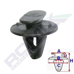 ROMIX Clip, listwa ochronna 11004