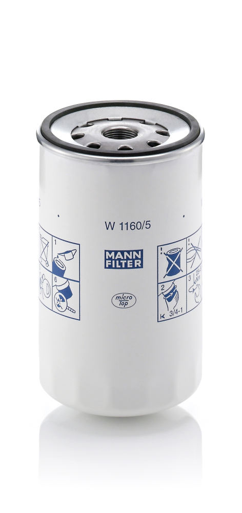 MANN-FILTER Õlifilter W 1160/5
