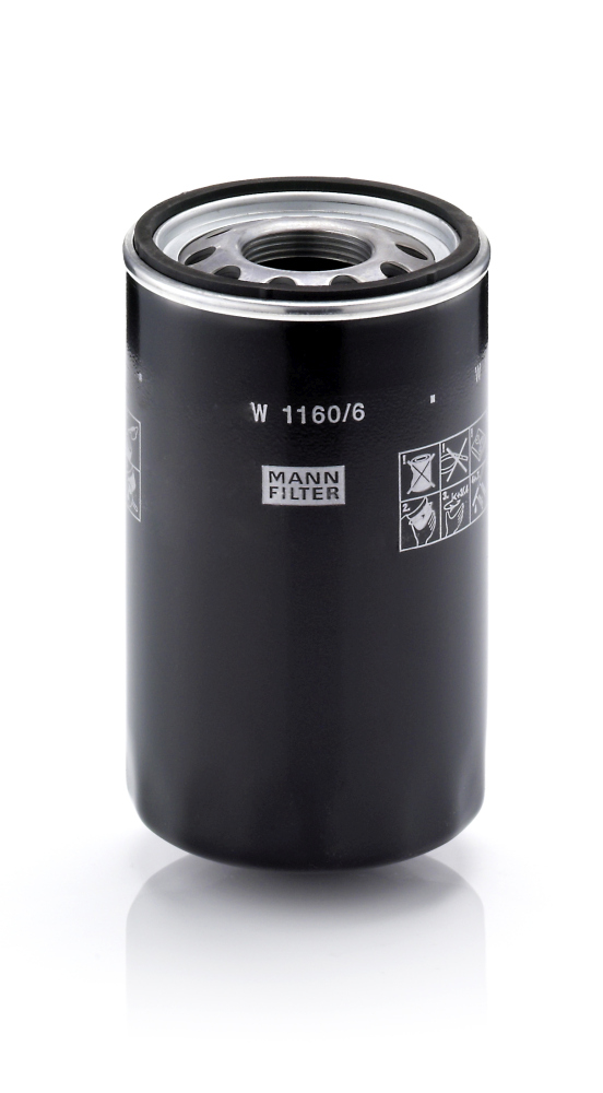 MANN-FILTER Filter,tööhüdraulika W 1160/6