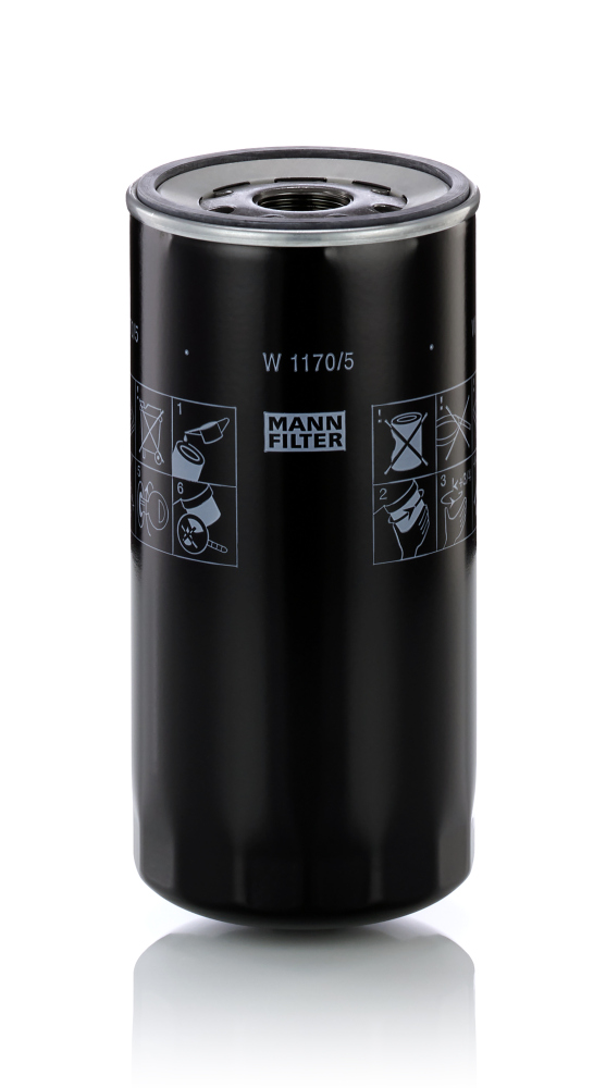 MANN-FILTER Õlifilter W 1170/5