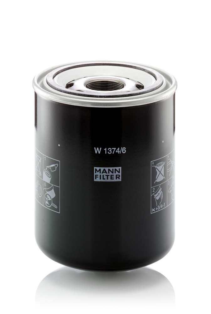 MANN-FILTER Filter,tööhüdraulika W 1374/6