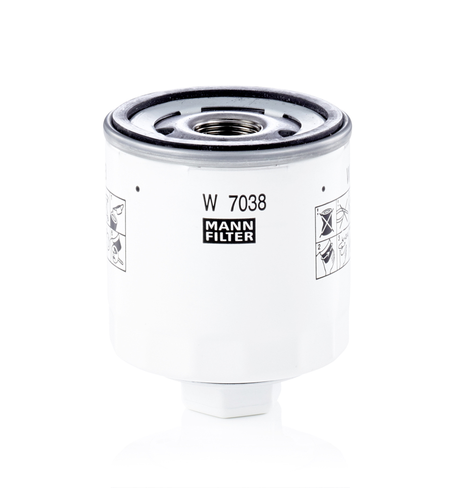 MANN-FILTER Oljefilter W 7038