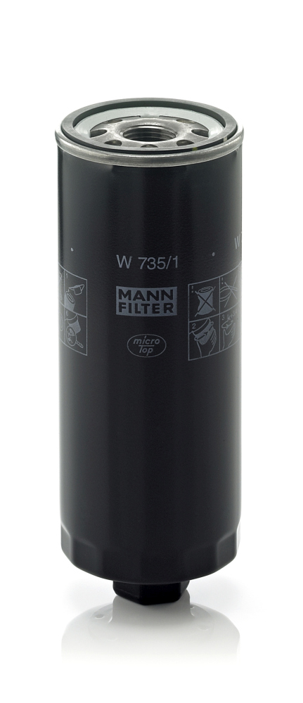MANN-FILTER Öljynsuodatin W 735/1