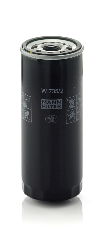 MANN-FILTER Öljynsuodatin W 735/2