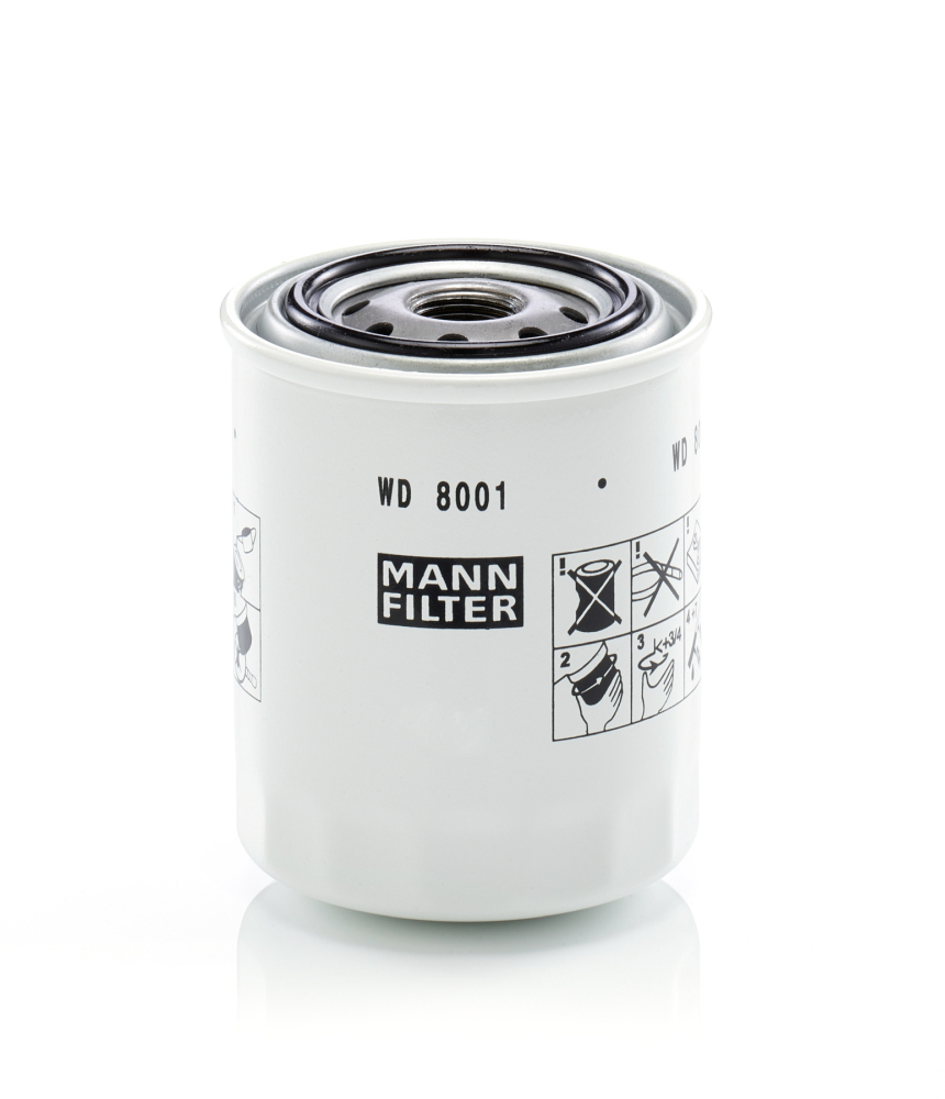 MANN-FILTER Filter,tööhüdraulika WD 8001